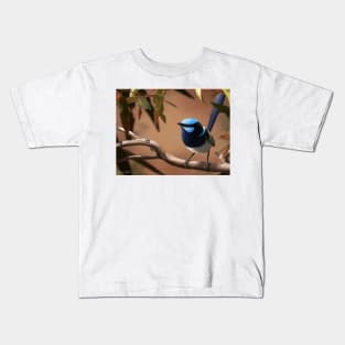 Fairy Wren Kids T-Shirt